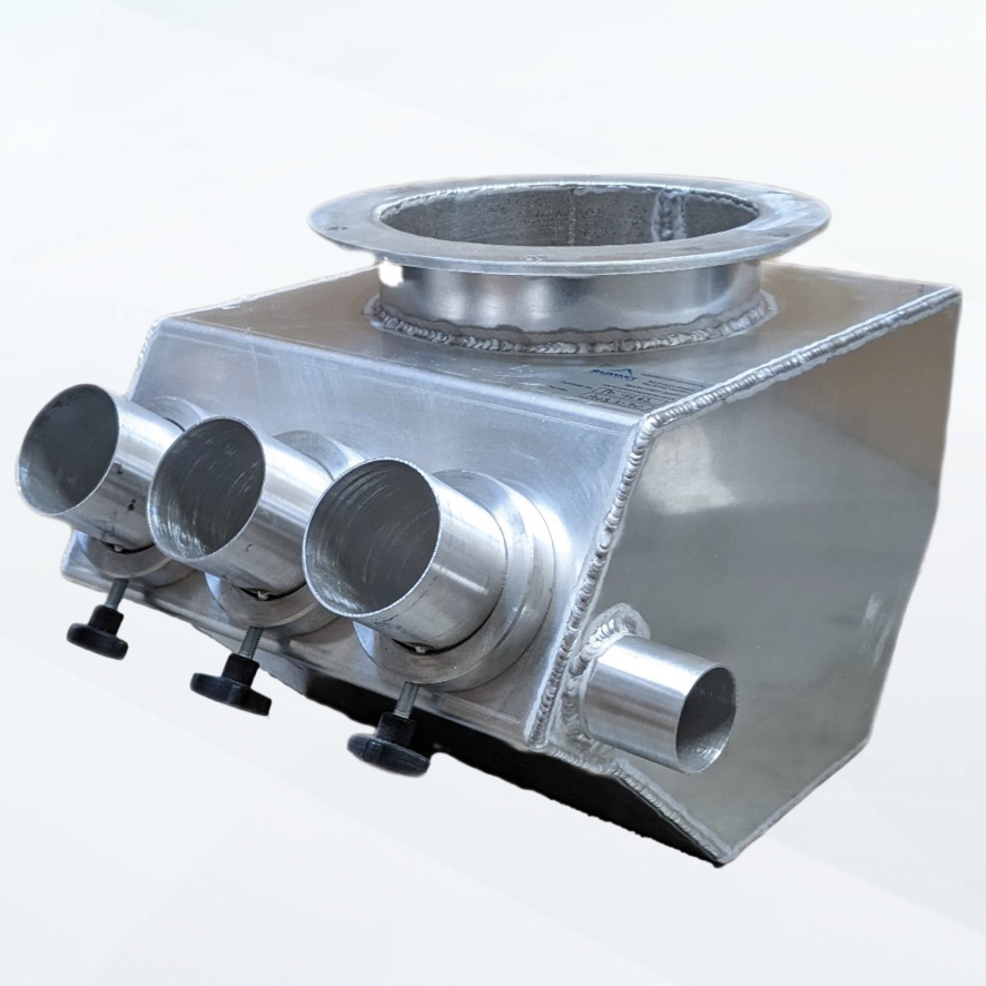 Silo 3-Way 70mm Take-Off Box (8 available)